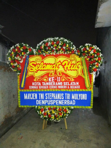 Bunga Papan Congratulation  bau-bau